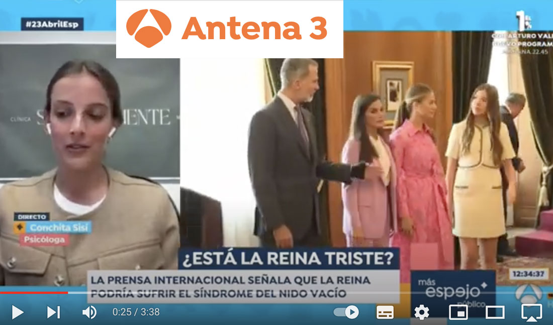 ¿Está la reina Letizia triste? La psicóloga Conchita Sisí lo comenta en Espejo Público
