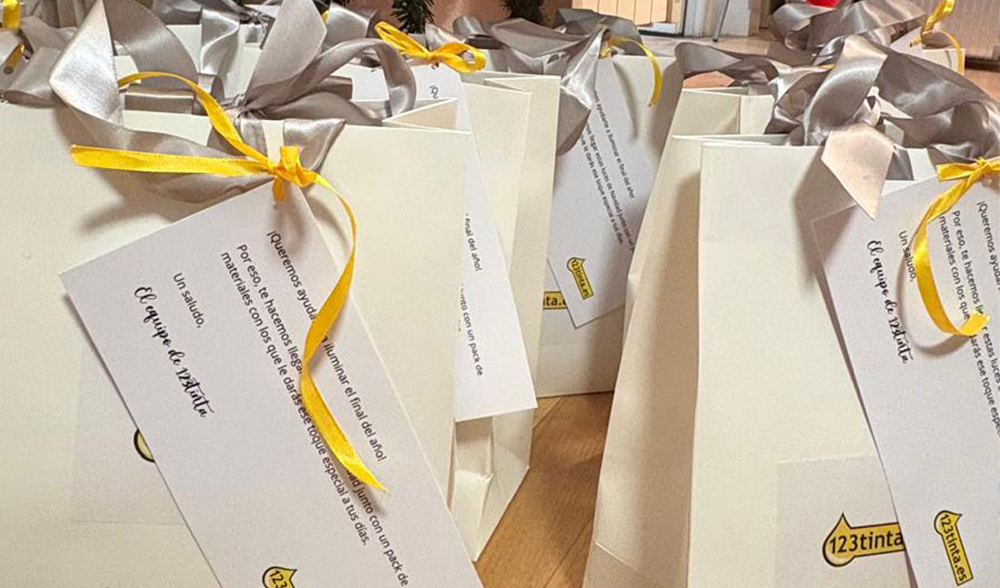 Un detalle navideño de 123tinta.es para los periodistas