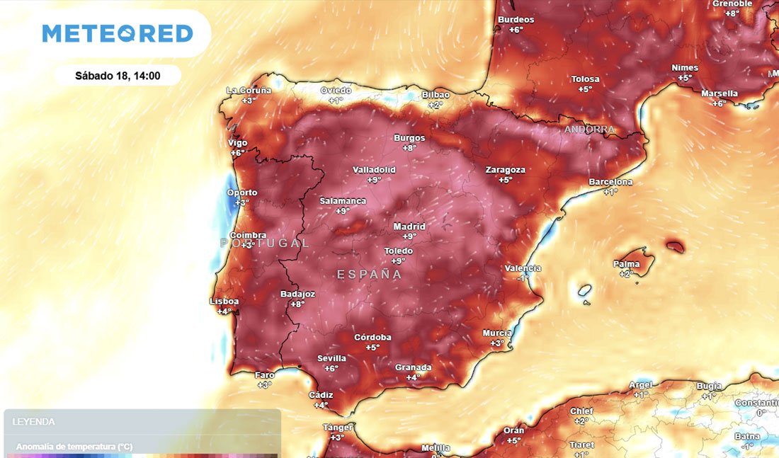 Meteored avisa del cambio radical de tiempo en España: del frío a un ambiente casi veraniego