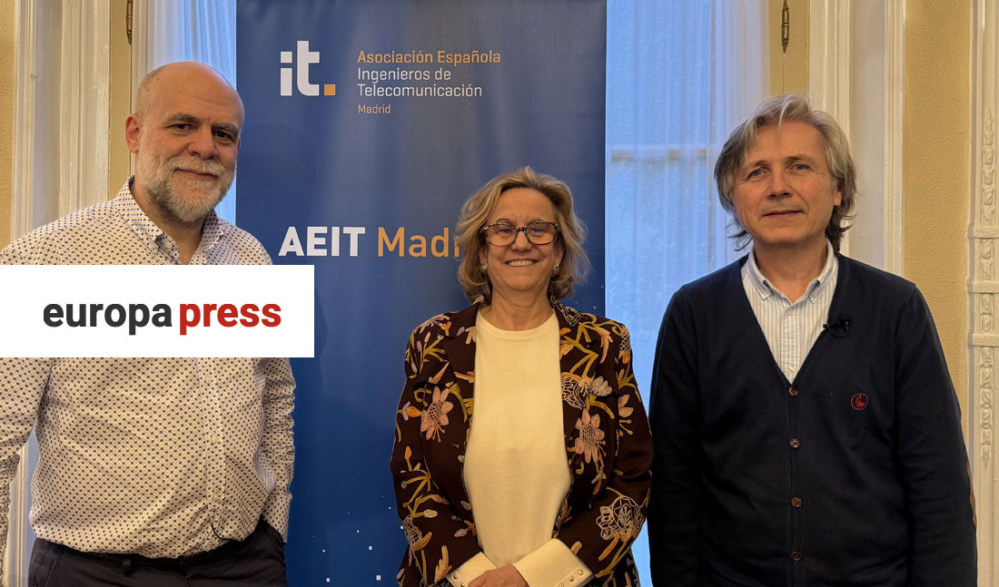 Europa Press destaca el papel de la AEIT-Madrid en la ingeniería de telecomunicación como clave para el desarrollo de la tecnología cuántica y satelital