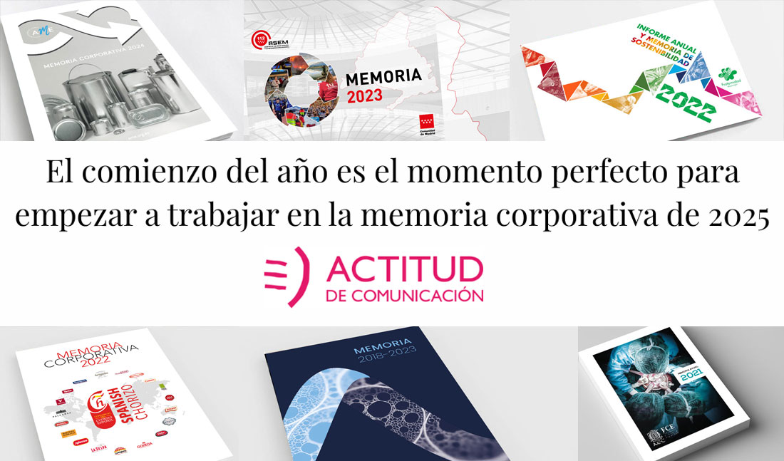 Llega el momento de preparar la memoria corporativa 2025 de tu empresa