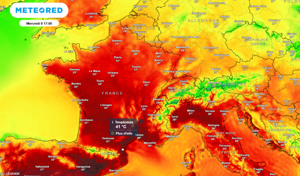 Troisième canicule en France : des pointes à plus de 40°C, jusqu'à quand ?