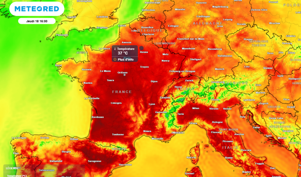 La canicule confirmée dès mercredi en France : allons-nous atteindre ou dépasser les 40°C ?