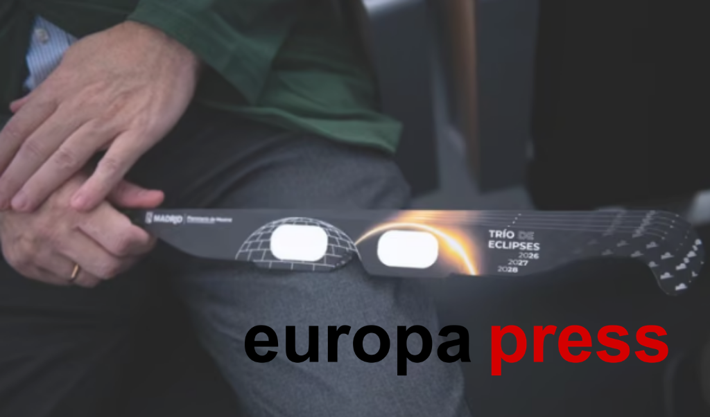 La previsión meteorológica de Meteored para el eclipse solar, protagonista en Europa Press