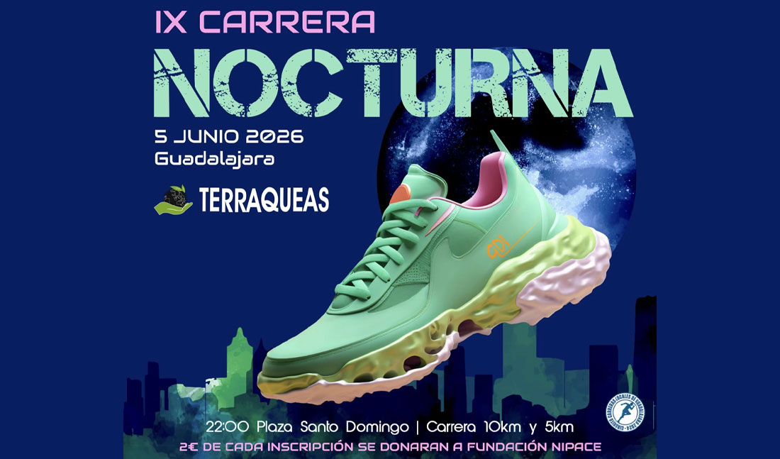 123tinta.es, patrocinador de la IX Carrera Nocturna de Guadalajara