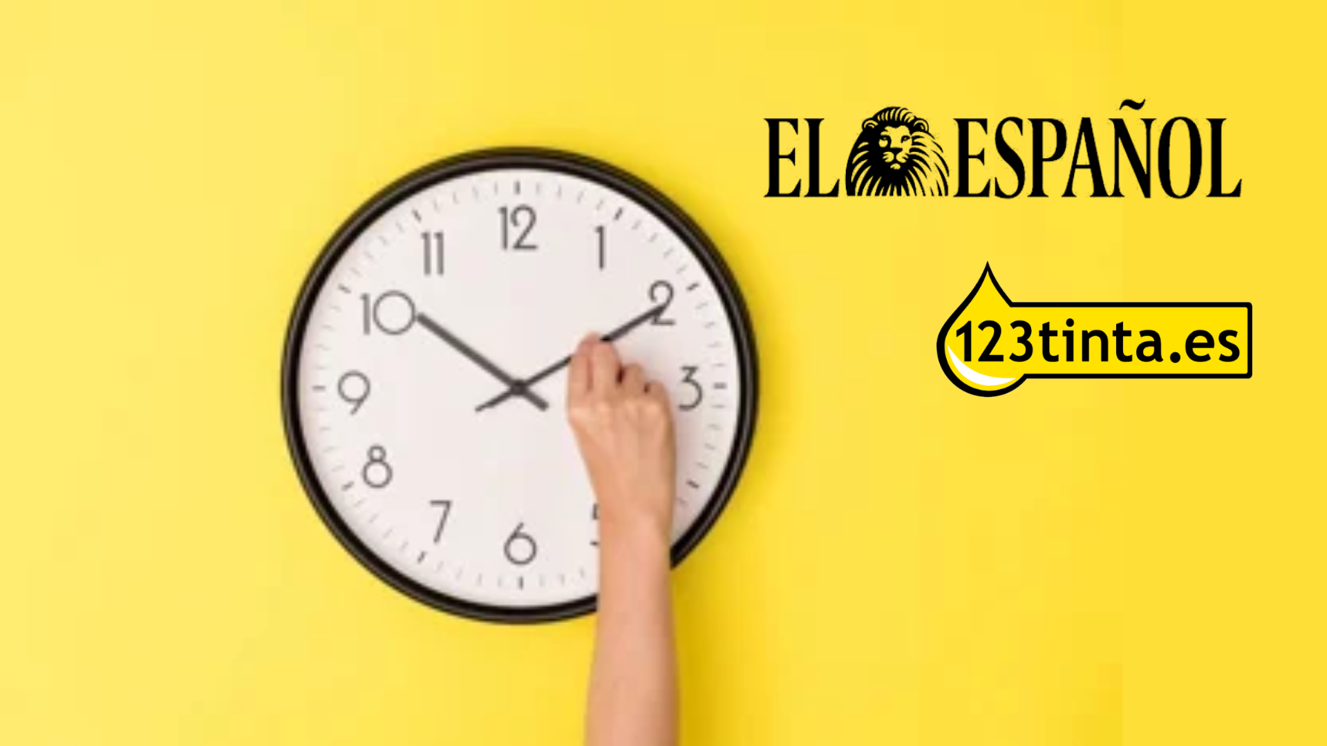 El Español recoge los consejos de 123tinta.es para no disparar la factura eléctrica tras el cambio de hora