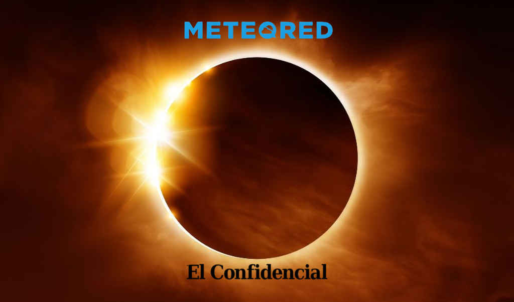 El Confidencial recoge la previsión de Meteored para el día del eclipse de sol